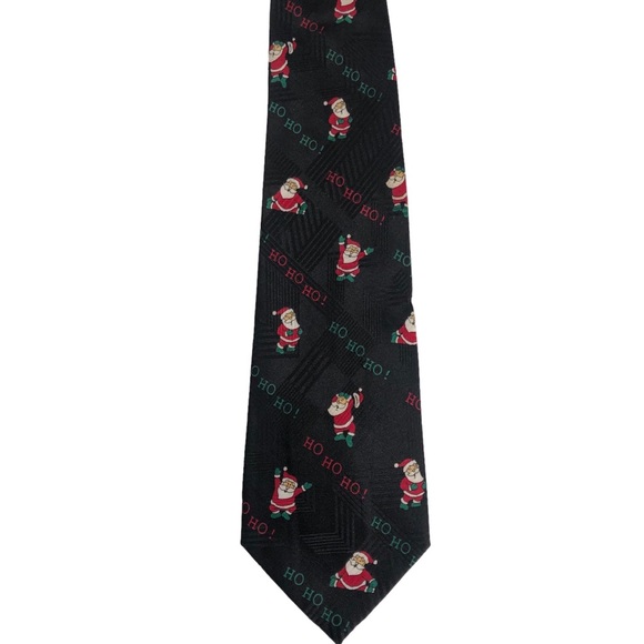 Vintage Daland Designs Santa polyester neck tie - Picture 1 of 3